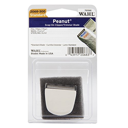 Wahl Professional - Peanut Clipper/Trimmer Snap-On Blade - Professional-Quality Blade for Wahl Peanuts - White