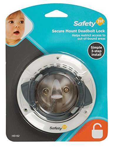 Safety 1st Deadbolt Lock Clear Carded