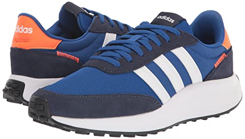 adidas Men's 70s Running Shoe, Team Royal Blue/White/Impact Orange, 13