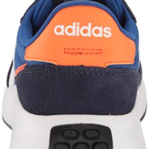 adidas Men's 70s Running Shoe, Team Royal Blue/White/Impact Orange, 13
