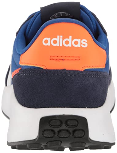 adidas Men's 70s Running Shoe, Team Royal Blue/White/Impact Orange, 13