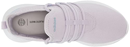 adidas Women's Puremotion Adapt 2.0 Sneaker, Silver Dawn/White/Blue Dawn, 9