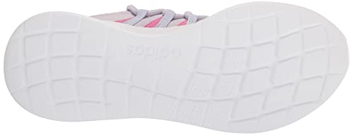 adidas Women's Puremotion Adapt 2.0 Sneaker, Silver Dawn/White/Blue Dawn, 9