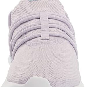 adidas Women's Puremotion Adapt 2.0 Sneaker, Silver Dawn/White/Blue Dawn, 9