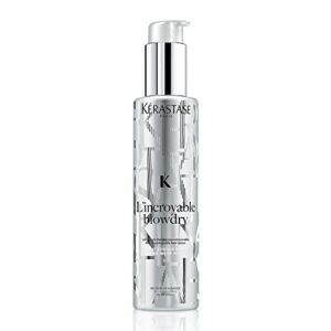 kerastase l’incroyable blow dry hair lotion | miracle reshapable heat serum | extreme frizz control | heat protectant | with glycerin | for fine to normal hair |5.1 fl oz