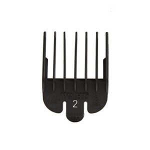 wahl professional #2 guide comb attachment 1/4″ (6.0mm) – 3124-001 – great for professional stylists and barbers – black