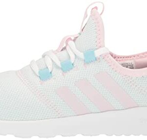 adidas Cloudfoam Pure 2.0 Running Shoe, Almost Blue/Clear Pink/Bliss Blue, 5 US Unisex Big Kid