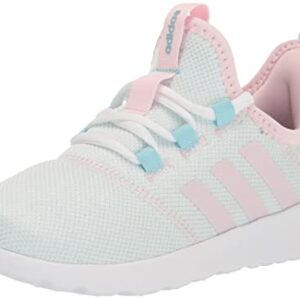 adidas Cloudfoam Pure 2.0 Running Shoe, Almost Blue/Clear Pink/Bliss Blue, 5 US Unisex Big Kid