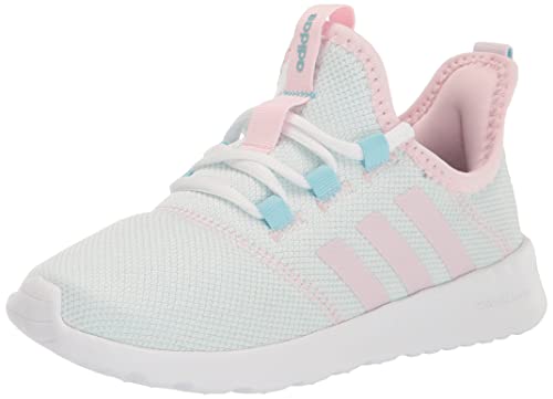 adidas Cloudfoam Pure 2.0 Running Shoe, Almost Blue/Clear Pink/Bliss Blue, 5 US Unisex Big Kid