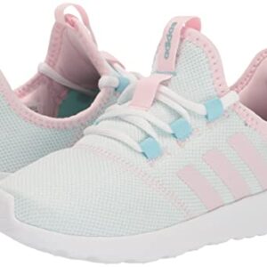 adidas Cloudfoam Pure 2.0 Running Shoe, Almost Blue/Clear Pink/Bliss Blue, 5 US Unisex Big Kid