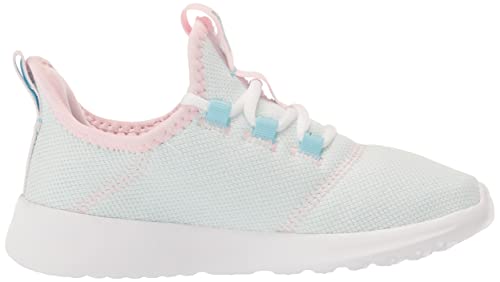 adidas Cloudfoam Pure 2.0 Running Shoe, Almost Blue/Clear Pink/Bliss Blue, 5 US Unisex Big Kid