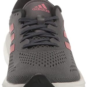 adidas Women's Supernova 2 Running Shoe, Grey/Wonder Red/Black, 9