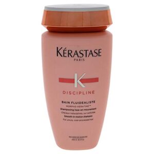 Discipline Bain Fluidealiste Smooth-in-Motion Shampoo by Kerastase for Unisex - 8.5 oz Shampoo