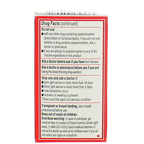 Tylenol Extra Strength Pain Reliever Fever Reducer 24 Caplets