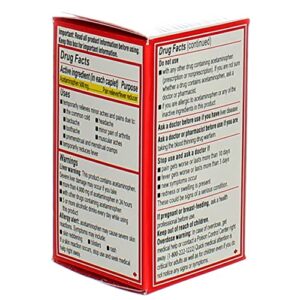 Tylenol Extra Strength Pain Reliever Fever Reducer 24 Caplets