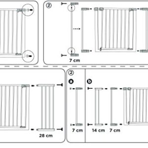 Safety 1st 14 cm Extensions for Pressure Fit Gate