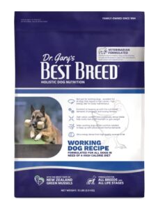 best breed dr. gary’s working dog diet made in usa [natural high calorie dry dog food]- 13lbs, dark brown (7-53182-95269-7)