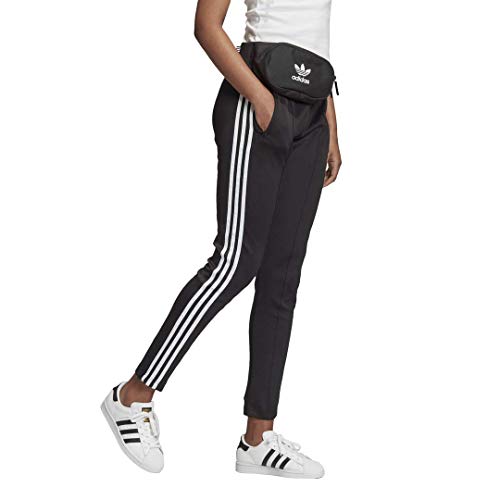 adidas Originals womens Superstar Primeblue Track Pants, Black/White, Small US