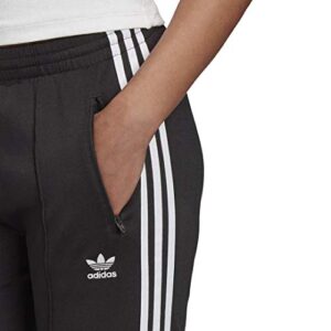 adidas Originals womens Superstar Primeblue Track Pants, Black/White, Small US