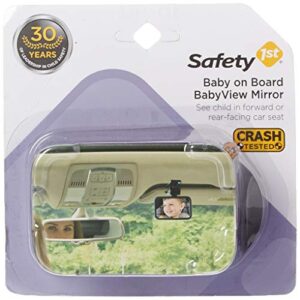 safety 1st 48919/224 baby on board front or back babyview mirror