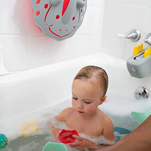Dr. Brown’s CleanUp Dino-Soft Baby Bath Spout Cover and Dino-Pour Bath Rinse Cup, 0m+, BPA Free, Certified Plastic Neutral