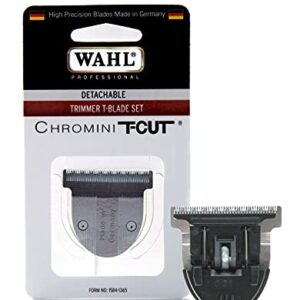 Wahl Professional - Quick Detachable Trimmer T-Blade #41854-7220 for the Chromini T-Cut Trimmer for Professional Barbers and Stylists