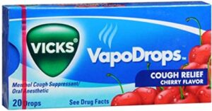 vicks vapodrops cherry flavor 20 each (pack of 6)