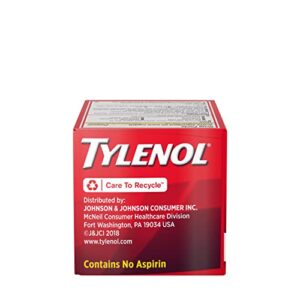 Tylenol Extra Strength Coated Tablets, Acetaminophen Adult Pain Relief & Fever Reducer, 24 ct (Pack of 6)