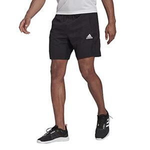 adidas men’s aeroready designed 2 move woven sport shorts, black, medium