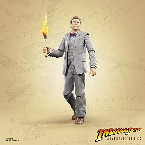 Indiana Jones and The Last Crusade Adventure Series (Professor) Toy, 6-Inch Action Figures, Kids Ages 4 and Up