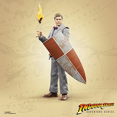 Indiana Jones and The Last Crusade Adventure Series (Professor) Toy, 6-Inch Action Figures, Kids Ages 4 and Up