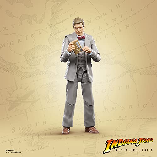 Indiana Jones and The Last Crusade Adventure Series (Professor) Toy, 6-Inch Action Figures, Kids Ages 4 and Up