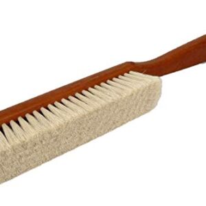 Valentino Garemi Ultra-Fine Fabric Textile Cleaning Brush | Dandruff, Dust, Pet Hair Remover for Luxury Delicate Flat Material Cloths, Uniforms, Business Suits, Tops, Jackets | Made in Germany