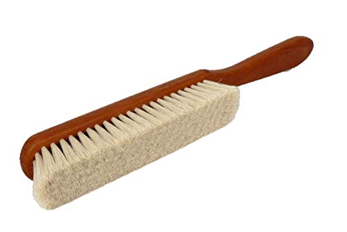 Valentino Garemi Ultra-Fine Fabric Textile Cleaning Brush | Dandruff, Dust, Pet Hair Remover for Luxury Delicate Flat Material Cloths, Uniforms, Business Suits, Tops, Jackets | Made in Germany