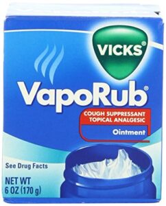 vicks vaporub- 6 oz jar