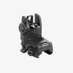 Magpul MBUS Flip-Up Backup Sights, Black, Rear Sight