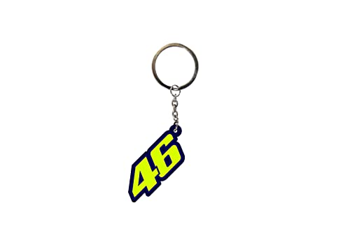 VR 46 Valentino Rossi Key Ring,Unisex,Multi,U