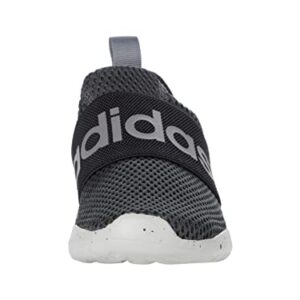 adidas Lite Racer Adapt 4.0 Running Shoes, Grey/Grey/Black, 2 US Unisex Little Kid