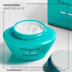 Kerastase Resistance Masque Extentioniste Hair Mask | Strengthening Hair Mask | Detangles Hair and Seals Split Ends | Reinforces Length of Damaged Hair | With Proteins| For All Hair Types | 6.8 Fl Oz