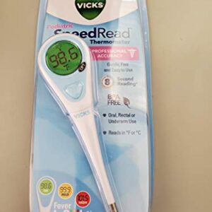 Vicks Pediatric SpeedRead Digital Thermometer V912BBUS, 1 Pack