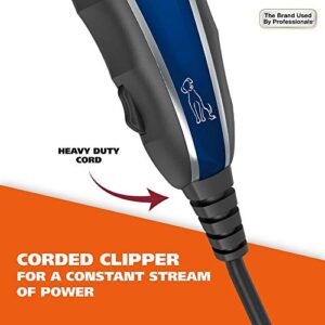 WAHL Pro-Grip Pet Grooming Corded Clipper Kit - Clipper for Small to Large Dogs – Electric Dog Clipper for Eyes, Ears, & Paws - Model 9164