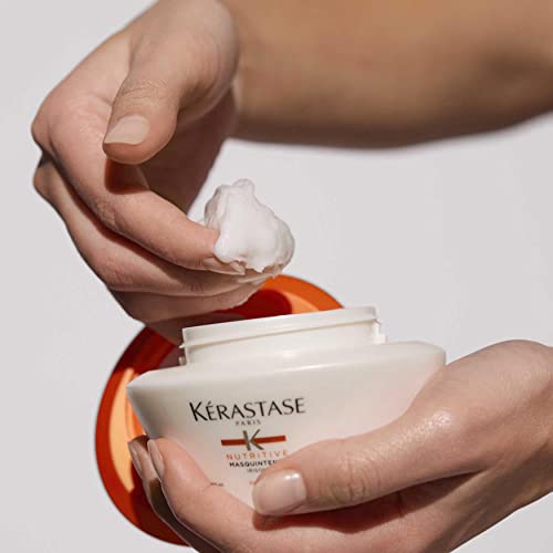 Kerastase Nutritive Nourishing Mask | Moisturizes and Conditions | For Fine Hair | With Irisome Complex | Masquintense | 6.8 Fl Oz