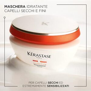 Kerastase Nutritive Nourishing Mask | Moisturizes and Conditions | For Fine Hair | With Irisome Complex | Masquintense | 6.8 Fl Oz