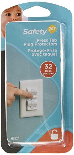 Safety 1st Press Tab Plug Protectors (32pk)