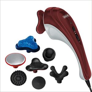 wahl hot cold therapeutic vibratory corded massager with variable soothing to medium vibratory speed to relieve muscle pain and reduce swelling, due to chronic pain or fitness injury – 4295-400