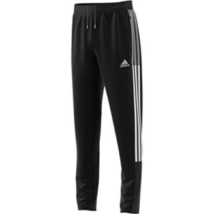 adidas unisex-child Tiro 21 Track Pants Black/White Medium