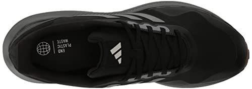 adidas Men's Runfalcon 3.0 Running Shoe, Black/Grey/Carbon, 7.5