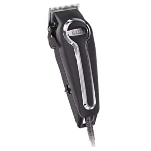 Clipper Elite Pro High Performance Haircut Kit for men with Hair Clippers, Secure fit guide combs with stainless steel clips By The Brand used by Professionals. #79602