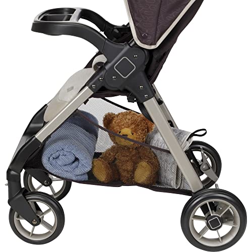 Safety 1st Smooth Ride QCM Travel System, Fast, 1-Hand Lift to fold, Dunes Edge