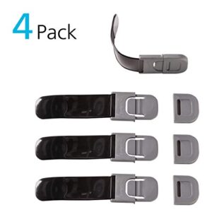 Safety 1st SS Multi-Purpose Appliance Lock, 4PK, Silver